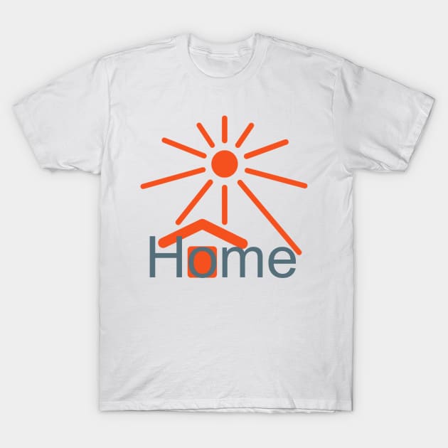 Home T-Shirt by Shomanz